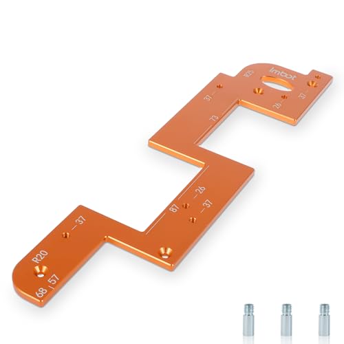 Arc Grooving Auxiliary Tool, Arc Grooving mold, Invisible Embedded Handle Slotting Template Slot Positioning Tool for Wardrobe Kitchen Handle, Woodworking Round Corner Radius Templates