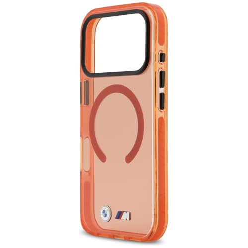 Coque BMW M iPhone 17 Pro orange MagSafe antichoc - 6