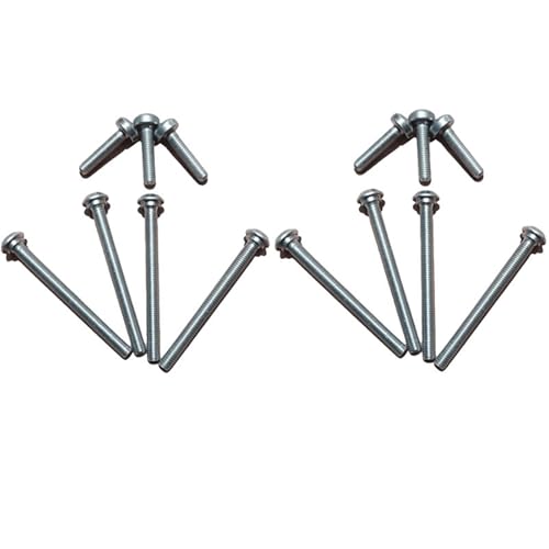 vanne commande électrovanne Kit de 7 vis pour corps de soupapes de boîte de vitesses 0AM DQ200 0AM (4 longues et 3 courtes), compatible VW, Golf et Audi.(2 Set Screw Package)