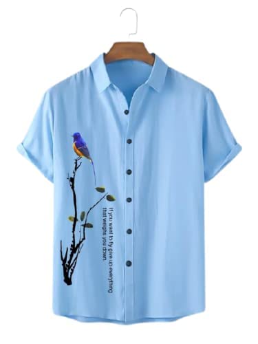 Image of Funky Printed Shirt for Men Half Sleeves