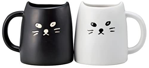 Juego de Tazas Sunart Negro, Par 320 g miniatura 1