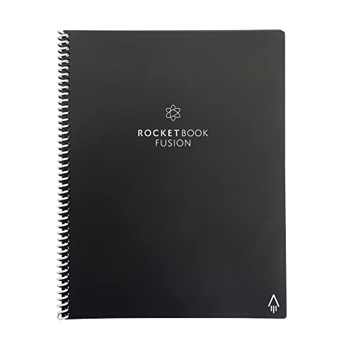 Rocketbook EVRF-L-RC-A Fusion Smart Reusable Letter Size Notebook thumb #1