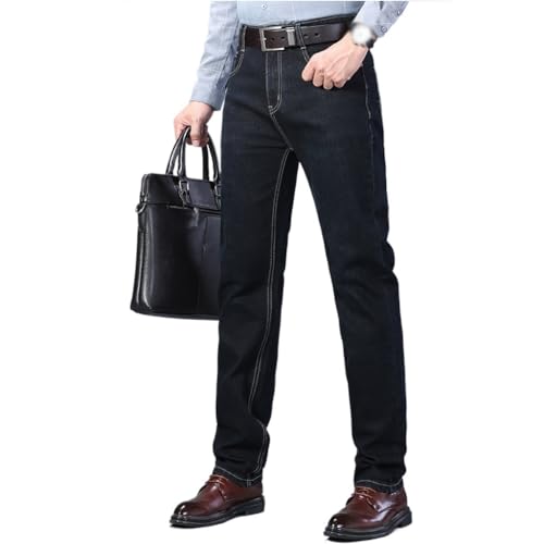 Straight Fit Jeans, Youth Mid Rise Men's Long Pants(39)