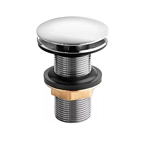 Válvula Click De Inox 1.1/4 P/Cuba Vidro E Louça Banheiro