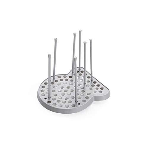 Organisateur d'évier de Cuisine, Support de Rangement pour Tasses, sécheuse, Vaisselle, Bols, Plats et Assiettes, égouttoir à cuillère, étagère de séchage (Gris)