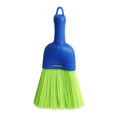 GQXJIAH Hand Whisk Broom Handheld Poly Fiber Outdoor Car Broom with Hang Hole for Cleaning Indoor Porches Floors Decks Driveways Dirt Dust 1 Pack