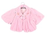  Grimada Baby Plüschjacke (98, rosa)