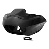 Trous filetés pré-faits pour une fixation facile du carénage intérieur. Améliore considérablement l'apparence et le style de votre véhicule ; remplacez directement le carénage intérieur et extérieur FLTR Road Glide ; fabriqué par moulage par injection