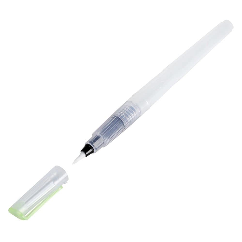 GRAPHIT Fill'It 10ml Tank Brush for Acrylic or Alcohol Inks Liquid Paints, Watercolour Water, Medium Tip, Transparent, Médium - Image 2