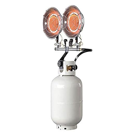 Mr. Heater, MH30T Double Tank Top Outdoor Propane Heater (Propane Cylinder not Included)