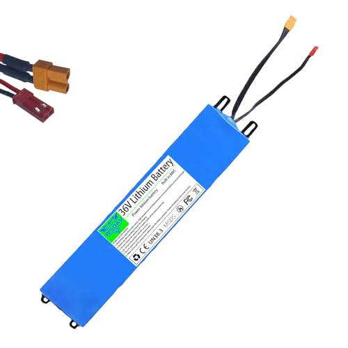 WSDAV Ersatz-Scooter-Akku, 36 V, 6 Ah, 7,8 Ah, wiederaufladbarer Lithium-Ionen-Akku für 280,8 W Skateboards, Hoverboards, Balance-Car-Motor,36v6ah