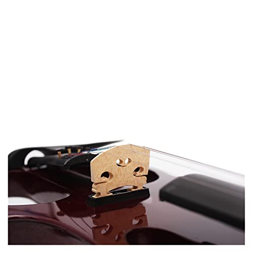 4/4 Elektryczne Ciche Skrzypce Dwustronne Instrument Strunowy Z Akcesoriami Case Cable Skrzypce