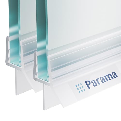 2pz Guarnizione Box Doccia Sottoporta in PVC per Vetro...