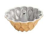 Nordic Ware Forma do pieczenia, odlew aluminiowy, złoto, 26 cm