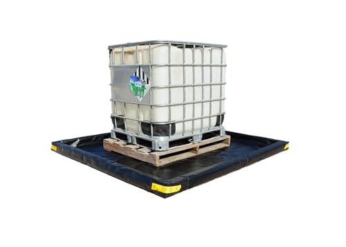 4'x6'x4" DuraFlex 36 mil Drive-Over Foam-Wall Spill Containment Berm – Flexible Secondary Containment for Vehicles, Tanks & Equipment