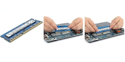 Image of 4GB DDR3L 1600MHz Laptop RAM for Hynix (PC3L-12800S, 204-Pin SO-DIMM, 1.35V, 1Rx8 Single Rank) Non-ECC Unbuffered Memory - HMT451S6AFR8A-PB