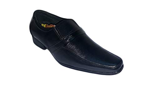 Image of Men Black Leather Shoes