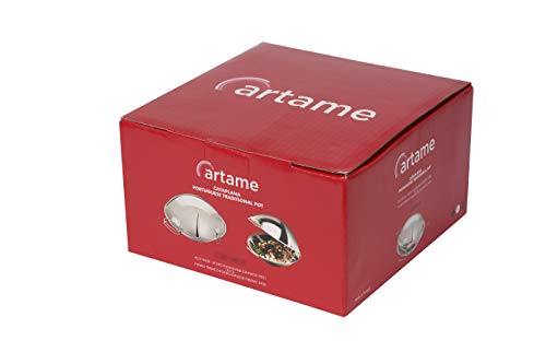 Image of Artame ART32804 Cataplana Casserole Dish Stainless Steel 36 cm