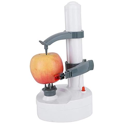 Obstschäler, elektrische Schäler automatische rotierende Obst-Gemüse-Schälmaschine Cover