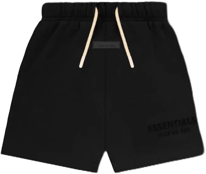 Essentials F.O.G - Kids SweatShorts (US, Age, 12 Years, Jet Black)