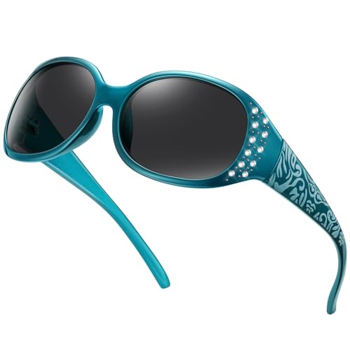Image of HAOLOTA Polarized Sunglasses for Men Women Designer Driving Glasses Lightweight UV400 Protection