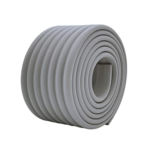 M2cbridge Multifunctional Edge and Corner Guard Coverage Baby Safety Bumper DIY 6.5 Ft (Grey (6.5ft x 2)) - Image 2