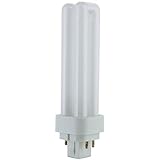 Sunlite PLD13/E/SP65K 13-Watt Compact Fluorescent Plug-In 4-Pin Light Bulb, 6500K Color