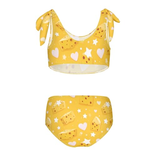 Image of Boccsty Cute Crab Red Blue Girls Swimsuits Kids Bikini Sets 2 Pcs Bathing Suit for 3T