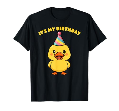 Yellow Duck It's My Birthday Party Hat Bday j̎q ̎q LbY TVc