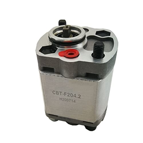 KIRANDY Gear Pump CBT Gear Pumps, CBT-F203.2 CBT-F204.2 CBT-F205.8 CBT-F206.8 Hydraulic Pumps, High Pressure Low Flow, Rotation:CCW (Color : CBT-F204.2, Size : Side in/Rear Out)