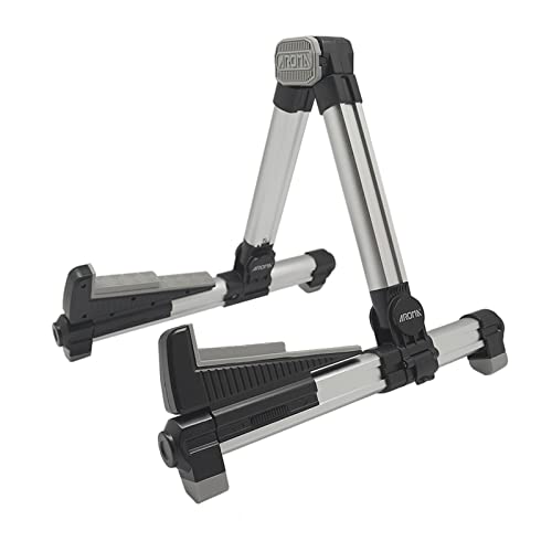 DONTZ AGS-08 Pliante réglable Universel String Instrument Guitare Stand Aluminium Alliage a-Frame pour Banjo Guitare… - Les Beatles, Paul McCartney, John Lennon, RIngo Starr, George Harrison DONTZ AGS-08 Pliante réglable Universel String Instrument Guitare Stand Aluminium Alliage a-Frame pour Banjo Guitare…