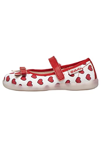 Naturino CLARIES-Bailarina de Tejido con Estampado de Corazones-B...
