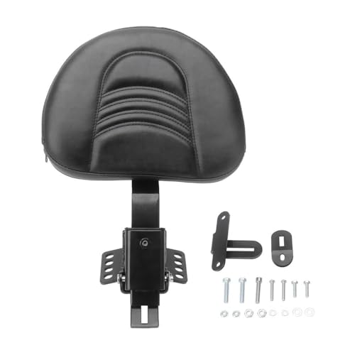 Appui-dos moto universel en cuir PU réglable pour Touring 1997-2025