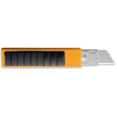 OLFA 25mm Extra Heavy-Duty Utility Knife (H-1) - Multi-Purpose Custom Cutting Depth Utility Knife w/Anti Slip Grip & Snap-Off Blade, Replacement Blades: Any OLFA 25mm Blade
