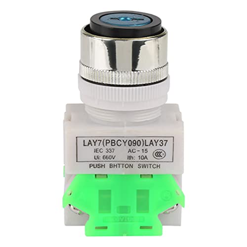 Interruptor Rotativo Operado por Chave de 3 Posições, 2 Chaves, Montagem de 22mm LAY37-20Y/31 Interr