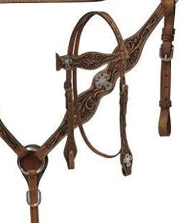 Premium Leather Western Barrel Racing Horse Saddle Tooled Carved Riding Trail Equestrian Best Horse Riding for Rider Tack, Size:10-18 inches Seat, RE17 (13)