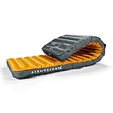 ZOOOBELIVES 3D Wrapping Inflatable Camping Sleeping Pad with Built-in Pump, Extra Thick and Wide, Ultimate Comfortable Compact Camp Air Mat for Tent, Car Traveling and Backpacking - Airlive2000X