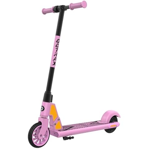 Gotrax GKS Mini Electric Scooter for Kids 6-12, Max 3.75 Miles & 7.5 Mph by 150W Motor, 6'' Wheel, Thumb Control Easy to Ride & Assemble, All-Metal Body Supports 121 lbs, Great Present for Boys Girls Cover