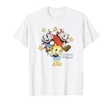 Cuphead: The Delicious Last Course Characters Group Shot T-Shirt