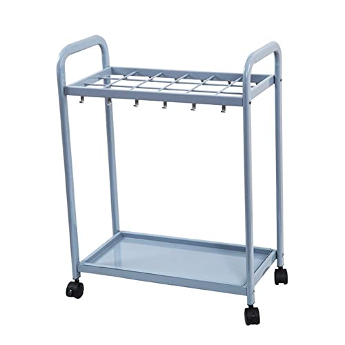 Porte-parapluie 18 trous C grande capacité à assemblage facile pour bureau
