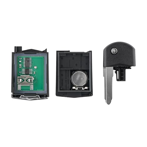 Schlüssel Ersatz Fernbedienung 4D63 433MHz für Mazda 2 DE zum anlernen 2008-2014