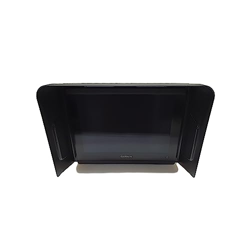 Image of BerleyPro Garmin Fish Finder Visor - Sun Cover & Glare Reduction - Fits Echomap UHD /UHD2 /Ultra, GPSMAP, Striker, Echomap Chirp & More - CNC Machined ASA Plastic
