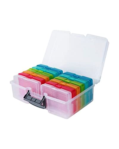 HomesmithsPhotos & Craft Storage Box Including 12 Case