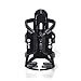 Akcesoria motocyklowe Uchwyt na bidon Uchwyt na ku Dla SYM CRUISYM 125 180 300 Akcesoria Motocyklowe CNC Aluminiowa Butelka Wody Do Napojów Napój Termos Uchwyt Na Kubek (Color : Black)