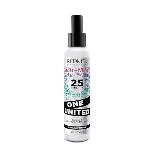 Redken Leave-in One United | Leave-in Multi-Benefícios | Protetor Térmico| Para Todos os tipos de cabelo | Sem Parabenos | 150ml