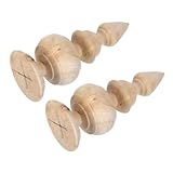 Entretien simple : la finition lisse permet un nettoyage et un entretien faciles, gardant les fleurons impeccables au fil du temps, décoration de clôture en bois, décorations de tête de balustre en bois