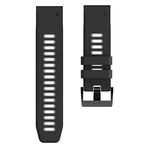 Bracelet silicone Garmin Fenix 3 5X 7X anti-irritation EZZON Easyfit agate