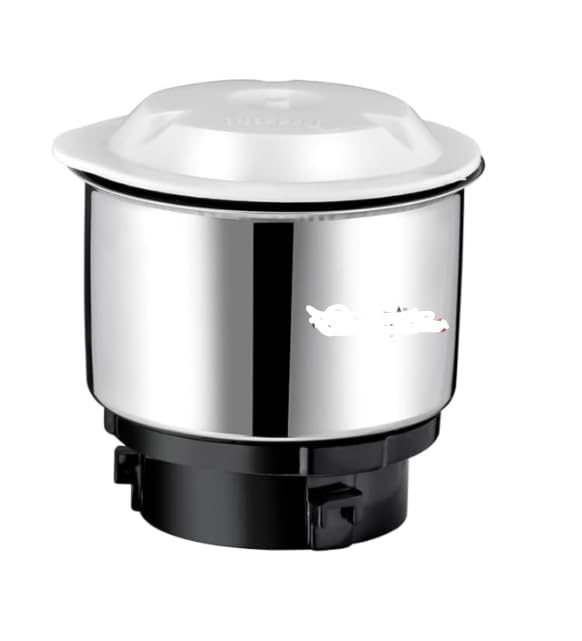 Sutaible for galaxy 3 lock MIXER JAR 400ML FOR PREETI MIXER COMPATIBLE WITH PREETI CRYSTAL, PREETI GALAXY FITTED WITH STAINLESS STEEL BLADE FOR EFFICIENT GRINDING- MATCH & BUY