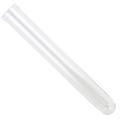 Tube à essai 5ml en polystyrène naturel Caplugs 12x75 mm pour laboratoires