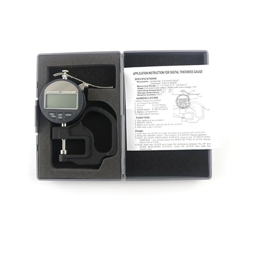 Micrómetro digital para grosor 0-12.7mm miniatura 6